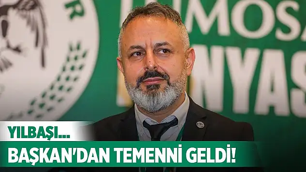 Konyaspor'da Başkan'ın 2025 yılı temennisi!