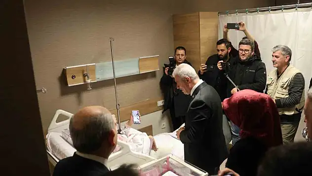 Konya'da 2025 yılının ilk bebeği dünyaya geldi