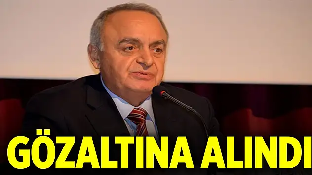 Eski İstihbarat Daire Başkanı Sabri Uzun gözaltına alındı