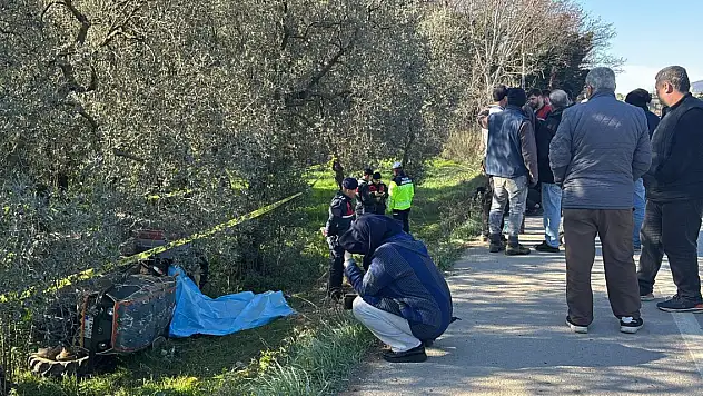 Bursa'da tamire götürmek istediği traktörün altında kalan sürücü öldü
