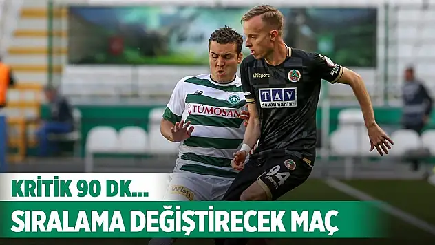 Konyaspor, Alanyaspor sınavında!