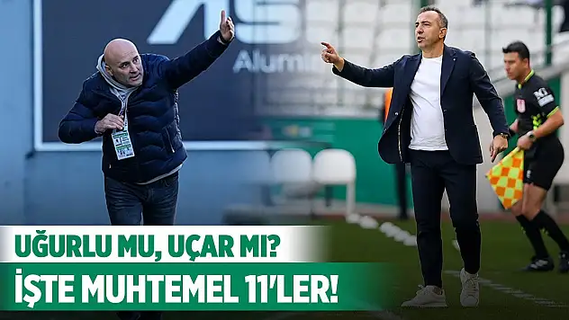 Alanyaspor-Konyaspor, İşte muhtemel kadrolar!