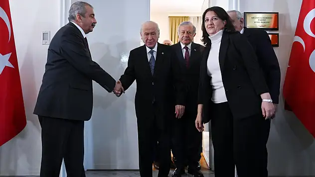 MHP Genel Başkanı Bahçeli, DEM Parti heyetiyle görüştü!