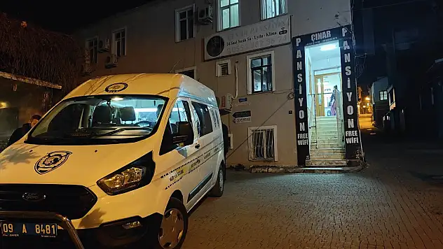 Aydın Kuşadası'nda pansiyon odasında şüpheli ölüm