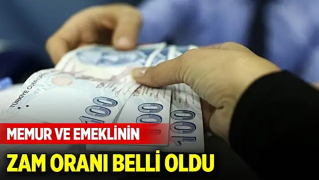 Son dakika! 2025 yılı memur ve emeklinin zam oranı belli oldu