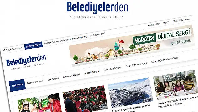 Yerel Yönetimlerin Güncel Haberleri: Belediyelerden.com