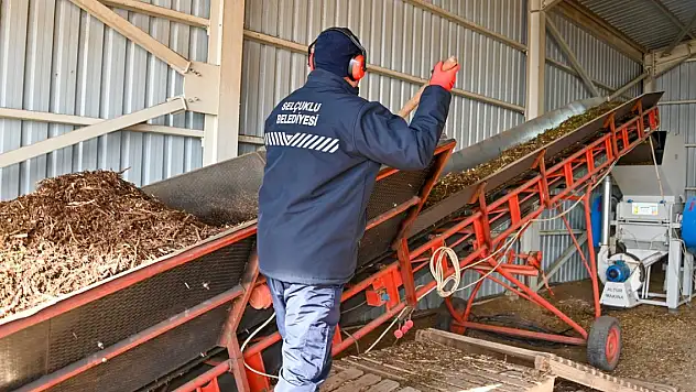 Konya'da atıklar bile boşa gitmiyor!