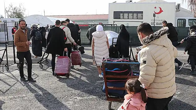 Suriyelilerin geri dönüşüyle ilgili açıklama!