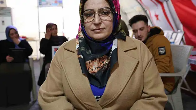 Evlat nöbetindeki anne, Regaip Kandil'inde mutlu haberi aldı