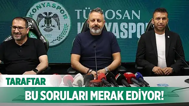 Konyaspor taraftarı yönetimden bunların cevabını istiyor!