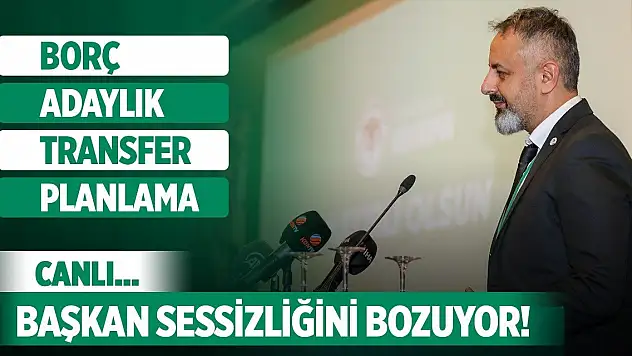 Konyaspor'da beklenen gün geldi!