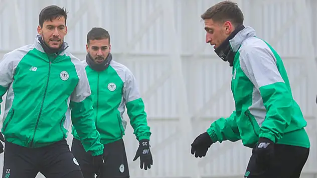 Konyaspor son hazırlıklarını yapıyor