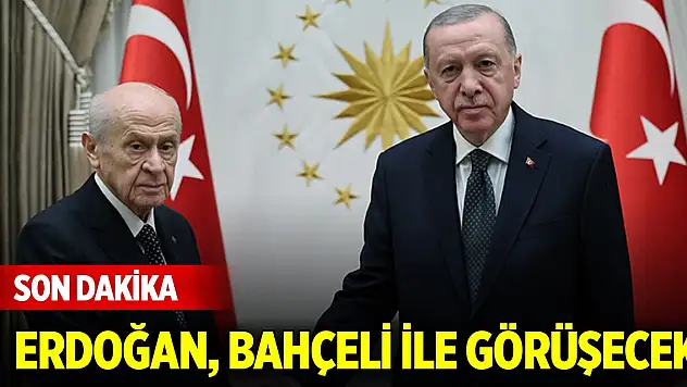 Son Dakika! Cumhurbaşkanı Erdoğan, Bahçeli ile görüşecek