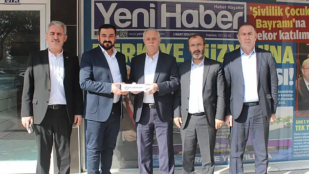 Eğitim-Bir-Sen'den Yeni Haber'e ziyaret