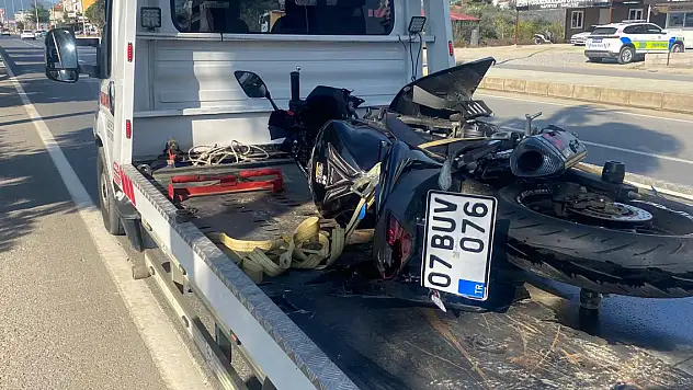 Antalya Gazipaşa'da kamyonetle çarpışan motosikletin sürücüsü öldü