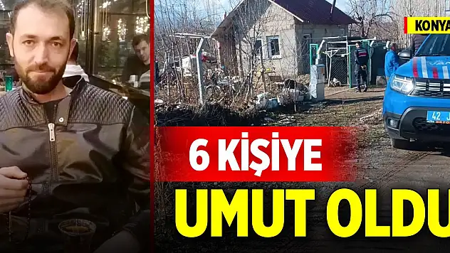 Yer Konya... Tüfeğini temizlerken kendini vurdu, organları 6 kişiye umut oldu