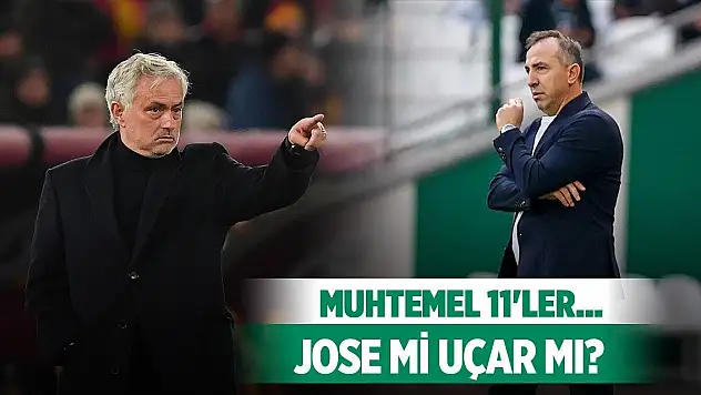 Konyaspor-Fenerbahçe, Muhtemel 11'ler!