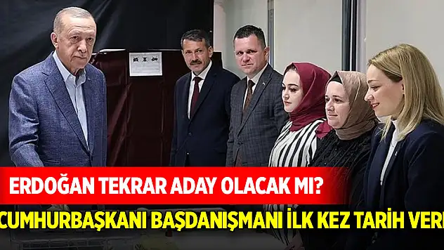 Erdoğan tekrar aday olacak mı? Cumhurbaşkanı Başdanışmanı Mehmet Uçum ilk kez tarih verdi