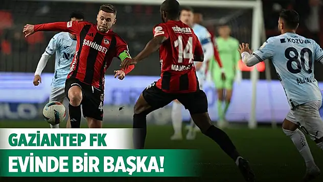 Gaziantep FK evinde bir başka!