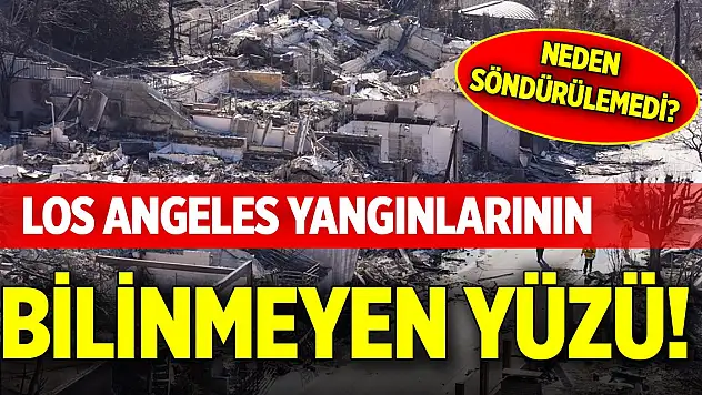 Los Angeles yangınlarının bilinmeyen yüzü!