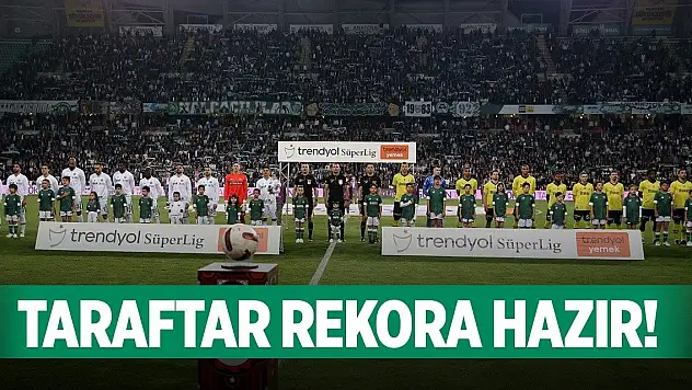 Konyaspor taraftarı rekora hazırlanıyor!