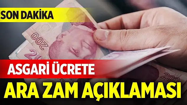 Son Dakika! Bakan Işıkhan'dan asgari ücrete ara zam açıklaması