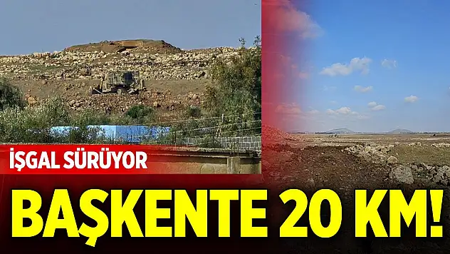 İsrail ordusu, Suriye'de Şam'ın 20 kilometre yakınına sokuldu