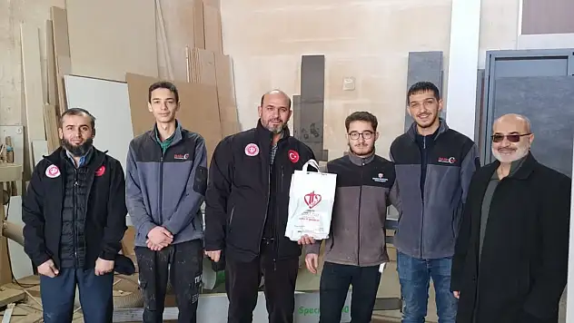 TDV'nin çalışmaları esnaflara anlatıldı