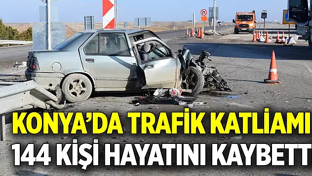 Konya'da trafik katliamı  144 kişi hayatını kaybetti