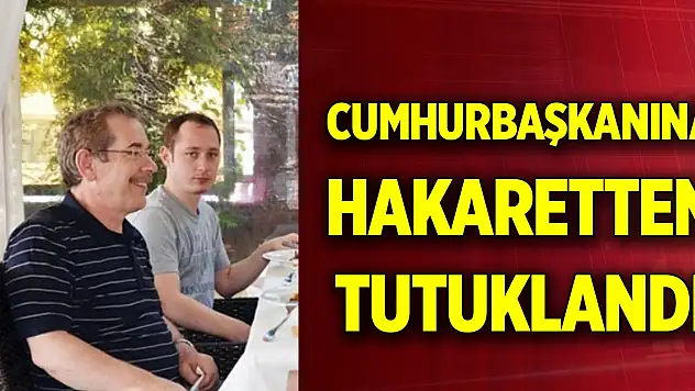 Abdüllatif Şener'in oğlu, Cumhurbaşkanına hakaretten tutuklandı