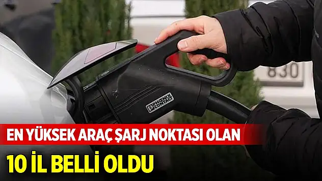 Konya listede... En yüksek araç şarj noktası olan 10 il belli oldu