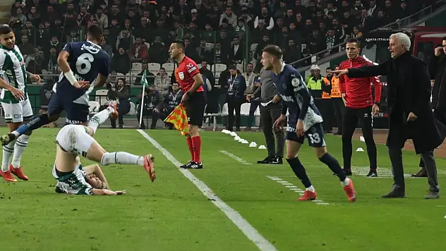 Konyaspor maçının hakemi kızağa çekildi!