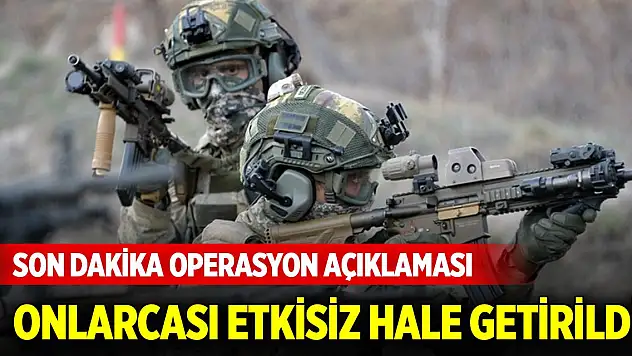 Son Dakika! Saldırı hazırlığı yapan 29 PKK/YPG'li terörist etkisiz hale getirildi