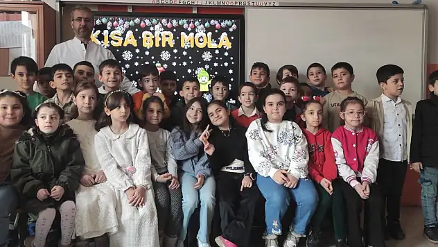 Halil Bahçeci İlkokulu'nda karne heyecanı!