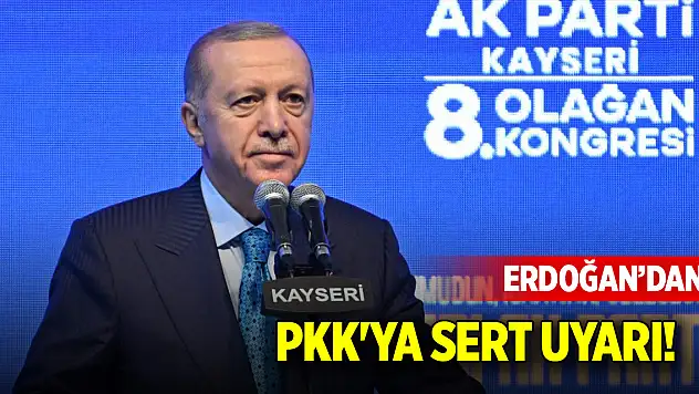 Cumhurbaşkanı Erdoğan: 'Ya o silahlar gönüllü olarak bırakılacak ya da cebren bıraktırılacak'