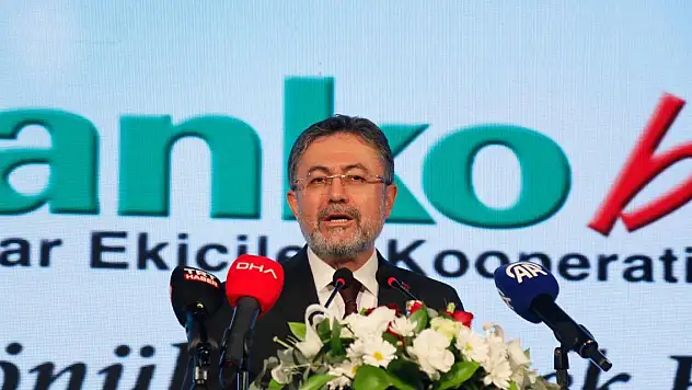 Bakan Yumaklı: Türkiye, tarımsal hasılada Avrupa'da birinci