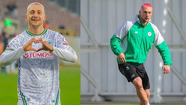Konyaspor'un Slovak forveti yükselişe geçti