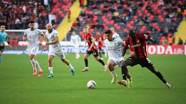 Seri bozduran maç! Gaziantep FK-Bodrum FK maçında gol yok