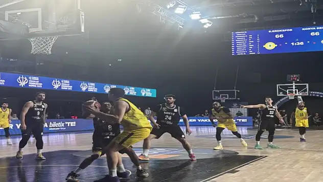 Konya BBSK son nefeste kaybetti