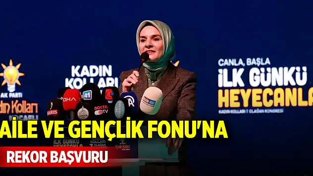 Aile ve Gençlik Fonu'na rekor başvuru