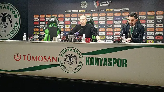 Konyaspor'da Uçar beraberliğin sebebini anlattı!