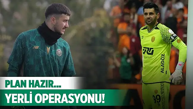 Konyaspor'da kaleye yerli operasyonu!