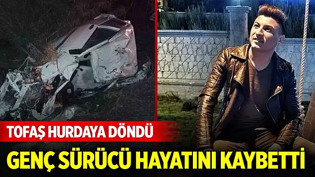 Isparta-Konya kara yolunda kaza! Genç sürücü hayatını kaybetti