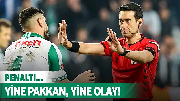 Kırılma anı.. Konyaspor'un penaltısı es geçildi!