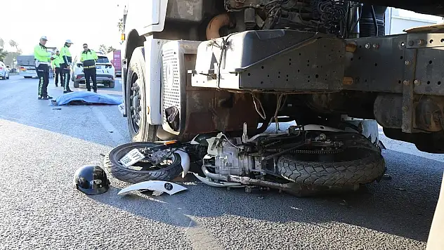 Adana'da kaza... Motosiklet sürücüsü hayatını kaybetti