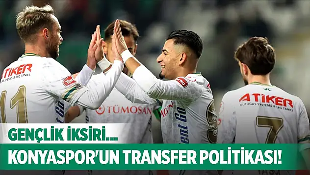 Konyaspor'da gençlik aşısına devam!
