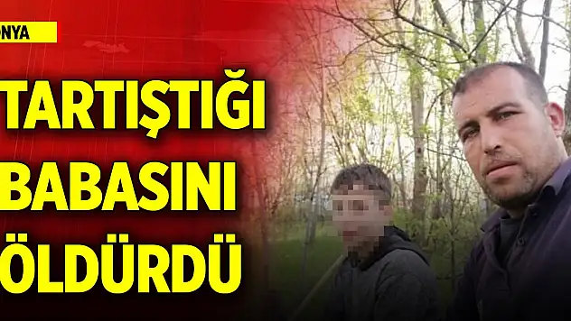 Konya'da 16 yaşındaki çocuk tartıştığı babasını öldürdü