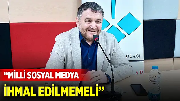 Koyuncuoğlu: Milli sosyal medya ihmal edilmemeli