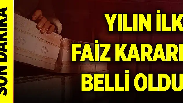 Son Dakika... Merkez Bankası açıkladı: Yılın ilk faiz kararı belli oldu