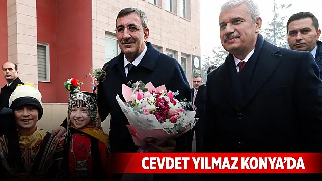 Cumhurbaşkanı yardımcısı Yılmaz Konya'da